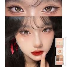 Bảng Phấn Mắt trái tim Peripera All Take Mood Like Palette #03-honey brown