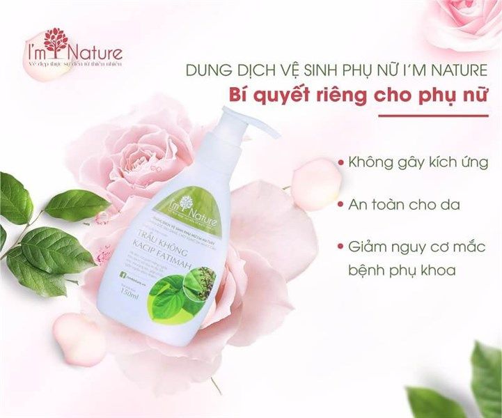 Dung Dịch Vệ Sinh Phụ Nữ Lá Trầu Không I'm Nature
