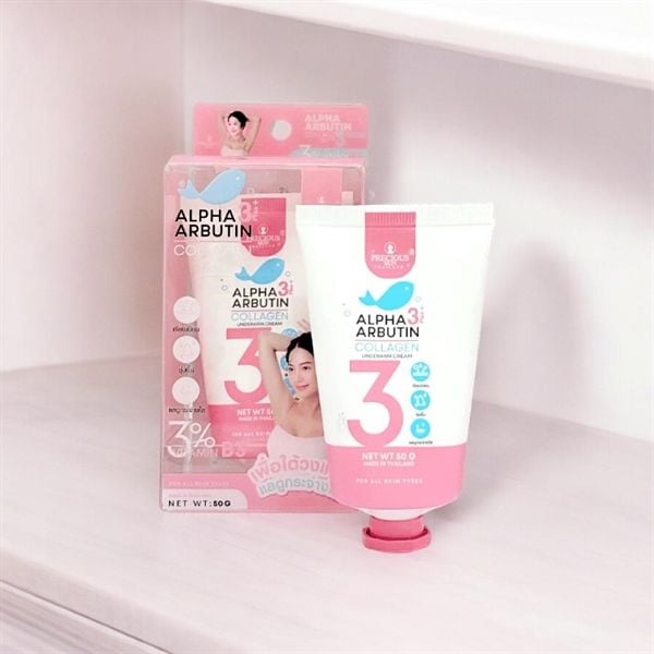 Kem Giảm Thâm Nách Alpha Arbutin Precious Skin 50g-mẫu mới 2024