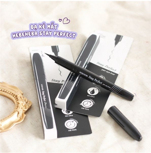 Kẻ Mắt nuớc Hebeheba Stay Perfect đen