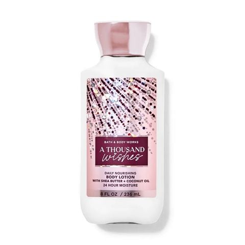 dưỡng thể Bath & Body Works a thousand whishes mềm mịn và ngọt ngào