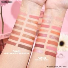 Phấn mắt 16ô Sivanna My Candy Box Palette #02