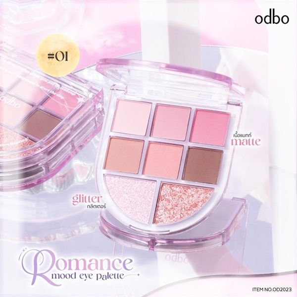 ￼phấn mắt romance mood eye pallet #01