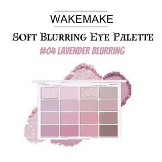 Bảng mắt wakemake soft blurring eye palette #04 Lavender Blurring