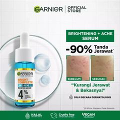 Serum Garnier Giảm Mụn Mờ Thâm Cho Da Dầu, Mụn 30ml