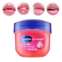 Sáp Dưỡng Môi Vaseline Lips Therapy Rosy Lips Hoa Hồng 7Gr