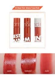 Set 3 Son Mini Tint Lì Romand Best Tint Edition -warm tint