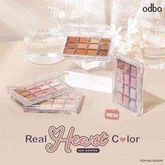 Phấn mắt má odbo real heart color 12ô #03