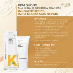 Kem Dưỡng sửa chữa, Phục Hồi da khẩn cấp Innoaesthetics Inno-Derma Skin repair 60g