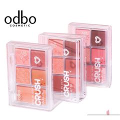 ￼Bảng phấn mắt và má hồng ODBO Eye Blush CRUSH #01