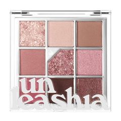Bảng mắt thuần chay 9 ô Unleashia glitterpedia passion #05 all of dusty rose