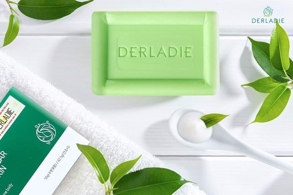 Xà Phòng Giảm Mụn Cơ Thể Derladie Body Cleansing Bar For Blemish Skin 50g