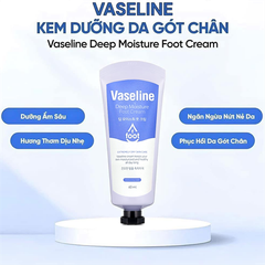Kem Dưỡng Da Chân Vaseline Deep Moisture Foot Cream 60ml