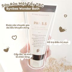 Sữa rửa mặt Ph5.5 byvibes wonder bath cân bằng dịu nhẹ cho mọi loại da