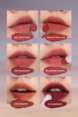 Son Romand New Zero Matte Lipstick 03 Sihouette Đỏ Hồng Đất