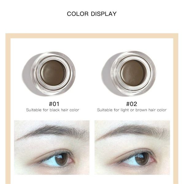 Gel hũ Kẻ Mắt JudyDoll Eyeliner gel #02 nâu