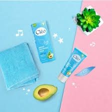 Kem Tẩy Lông Cléo Hair Removal Cream Bikini #da thường xanh dương