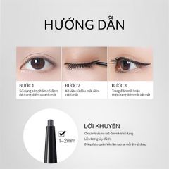 Chì kẻ mắt trang điểm ZEESEA chống thấm nước không bị nhòe kèm gọt #nâu