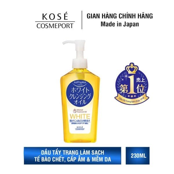 DẦU TẨY TRANG KOSÉ COSMEPORT SOFTYMO WHITE CLEANSING OIL