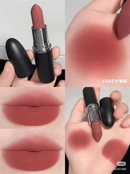 Son lì MACXIMAL matte lipstick 666-sweet deal hồng đất