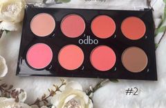 Phấn Má Hồng 8 ô ODBO Infinity Blusher Color Palette