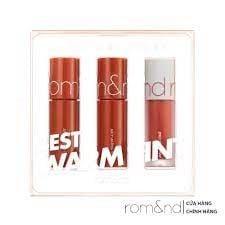 Set 3 Son Mini Tint Lì Romand Best Tint Edition -warm tint