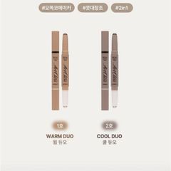 Bút Tạo Khối 2 Đầu Too Cool For School Art Class By Rodin Dual Contour Stick #01 Warm Duo