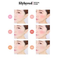 Má Hồng Dạng Kem Lilybyred Luv Beam Cheek Balm #01 Loveable Coral - Hồng Cam Đào