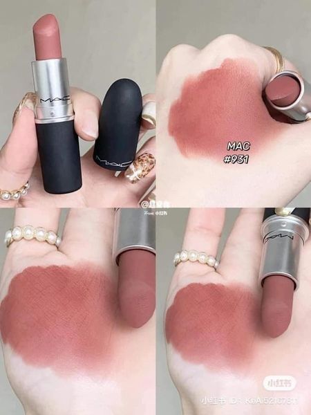 Son lì Mac powder kiss 931 teddy 2.0