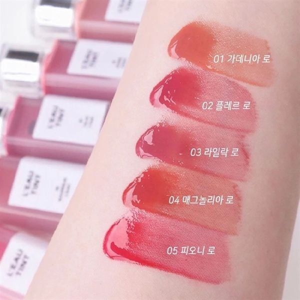 Son Tint Bóng Thuần Chay BBIA Gardenia Leau Tint #03 lilac hồng mận