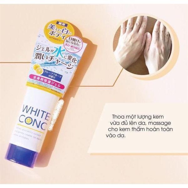 KEM DƯỠNG DA TOÀN THÂN BAN ĐÊM WHITE CONC WATERY CREAM 90g