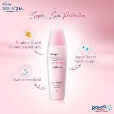 sữa chống nắng Sunplay Skin Aqua Silky White Gel nâng tone da