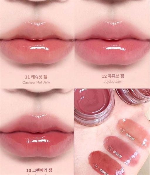 Son Dưỡng Có Màu Dasique Fruity Lip jam #13 cranberry