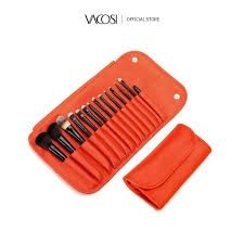 Bộ Cọ Vacosi Mars Mission Brush Set 14 Cây & Bóp Da