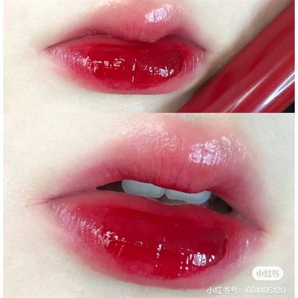 Son tint bóng Romand juicy lasting tint - màu 12 cherry borm