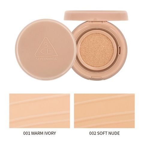 [kèm lõi ] Phấn Nước 3CE Stylenanda Glow Cushion 15g #02