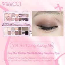 Bảng màu mắt VEECCI 11 Ô Ánh Ngọc Trai #Y01