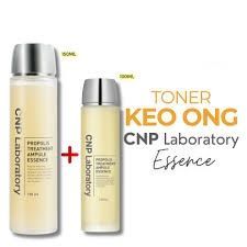 Toner Keo Ong Giúp Phục Hồi Làn Da CNP Laboratory Propolis Treatment Ampule Essence 100ml tách set