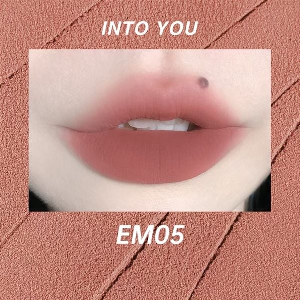 Son Kem Lì INTO YOU Shero Super Matte Lip & Cheek Mud EM05