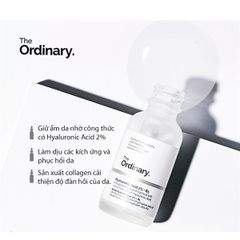Tinh Chất Cấp Nước, Phục Hồi Da serumThe Ordinary Hyaluronic Acid 2% + B5 30ml