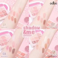 Phấn mắt 9ô Odbo Shadow & me pallete #02
