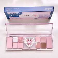 Bảng Phấn Mắt trái tim Peripera All Take Mood Like Palette #04-cool blush