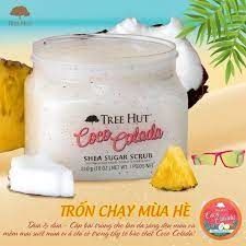 Tẩy TBC body TREE HUT COCO COLADA SHEA SUGAR SCRUB 510g