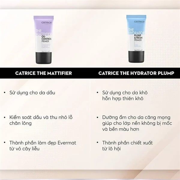 Kem lót catrice the hydrator pump