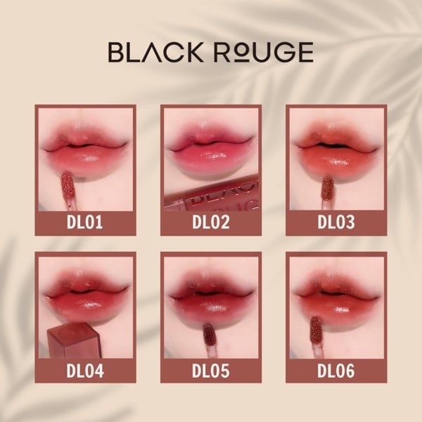 BLACK ROUGE double layer over velvet DL06 WOODY