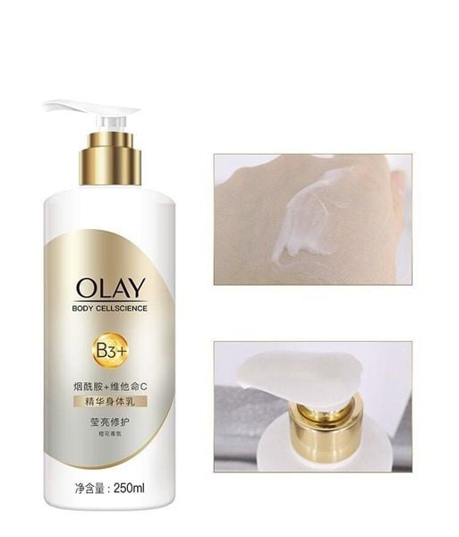 DƯỠNG THỂ DƯỠNG TRẮNG DA TOÀN THÂN OLAY BODY CELLSCIENCE B3 + VITAMIN C (250ML )