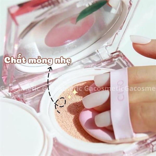 phấn nước Clio kill cover the new founwear cushion peach #01