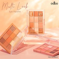 PHẤN MẮT ODBO MULTI LOOK EYE PALETTE 12Ô #03