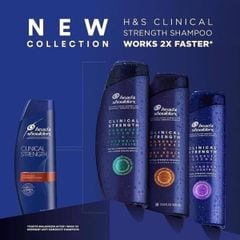 Dầu gội Head And Shoulders Clinical Strength pđặc trị gầu và viêm da đầu 400ml