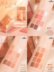 PHẤN MẮT ODBO MULTI LOOK EYE PALETTE 12ô #01